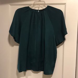Dark green blouse